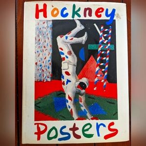 Vintage Coffee Table Book - Hockney Posters